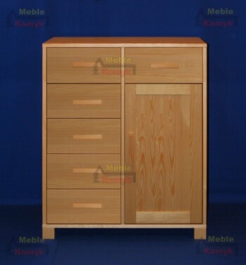 komoda sosnowa sylwia b-5/8